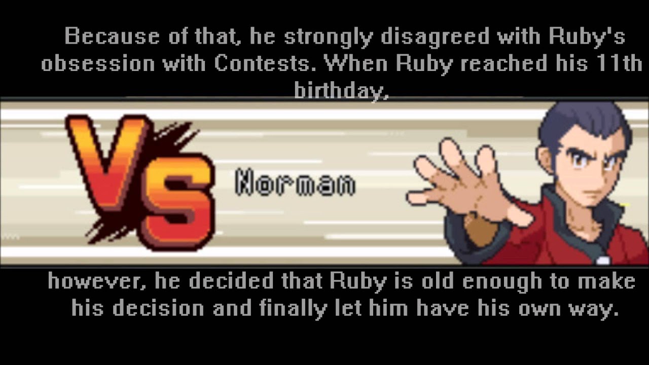 20 Facts About Normal Type Gym Leader Norman