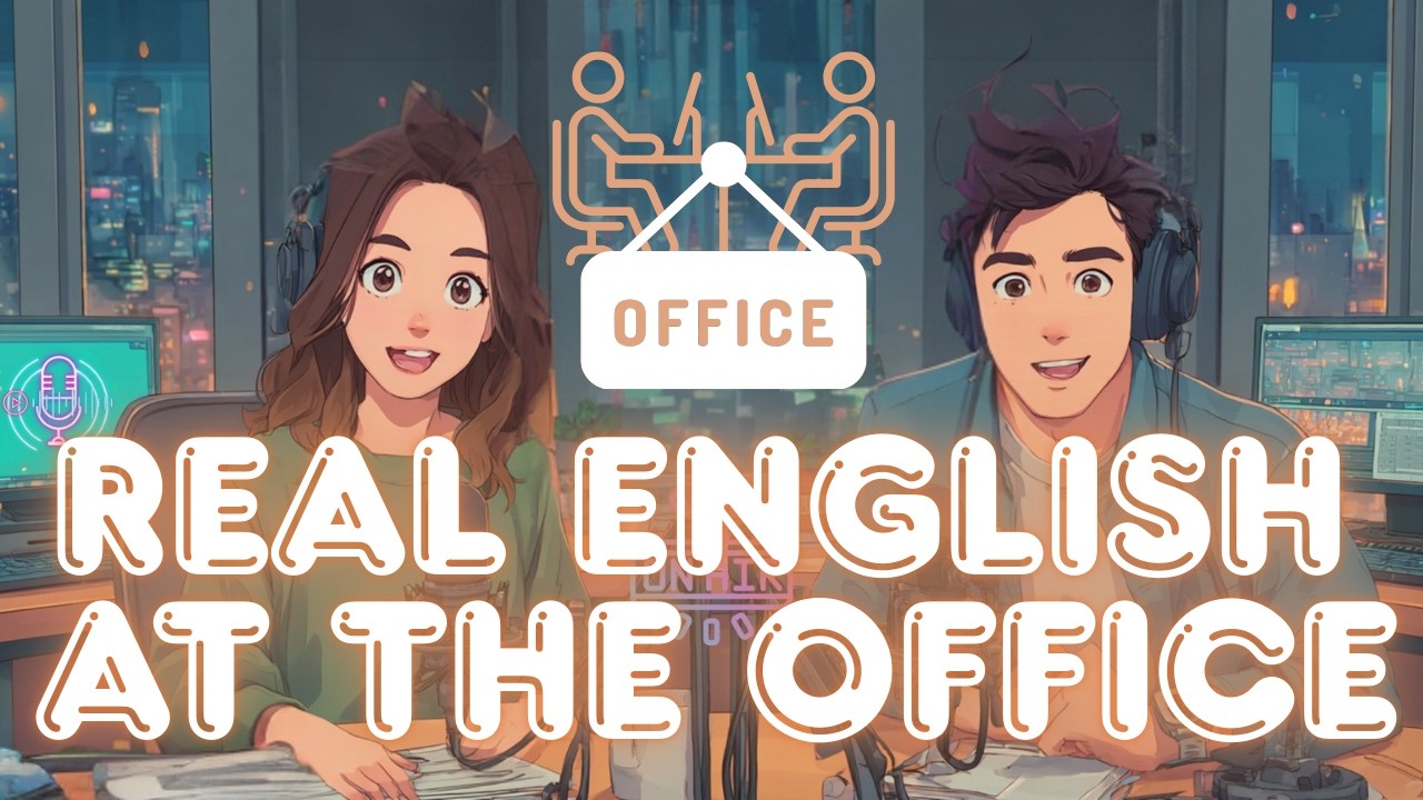 Real English at the Office | Workplace Conversations Listening Practice A2–B1