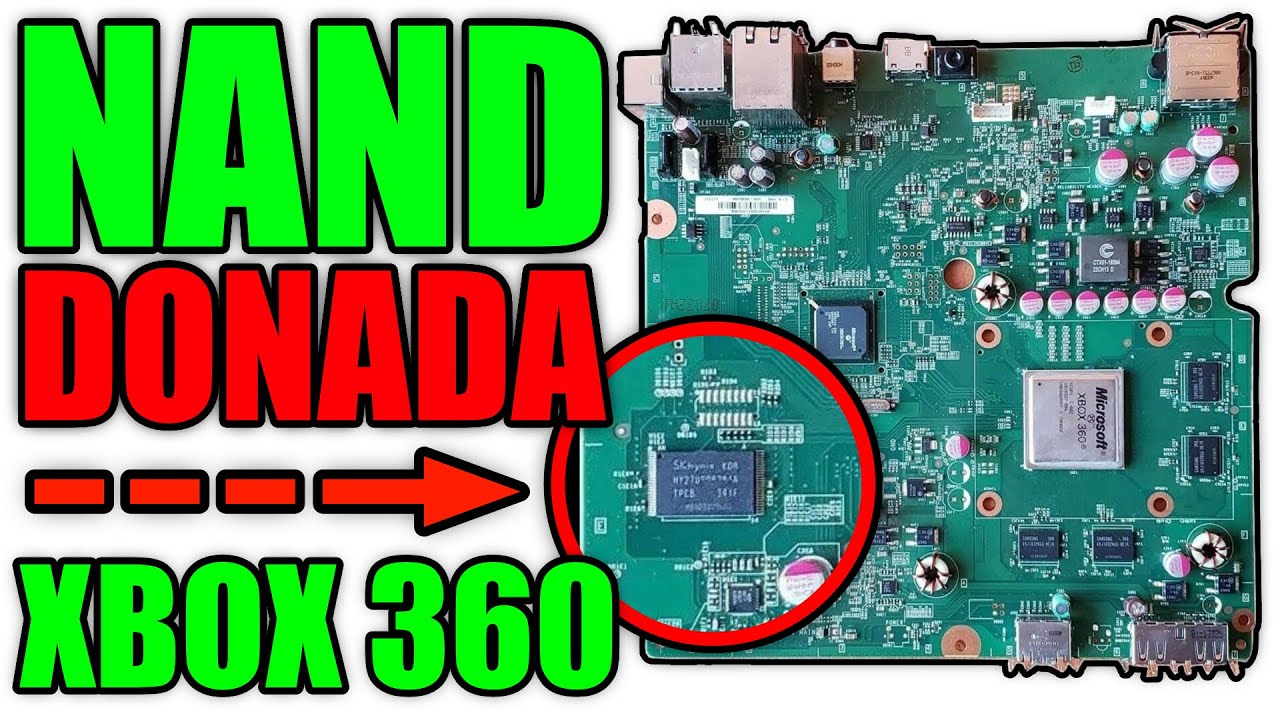 ❗COMO CREAR UNA  NAND DONADA  PARA XBOX 360