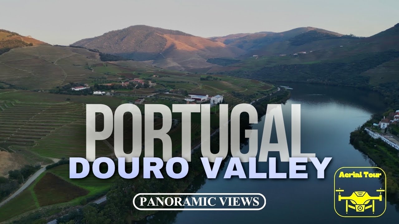 Majestic Douro Valley, Portugal 4K Aerial Drone Views