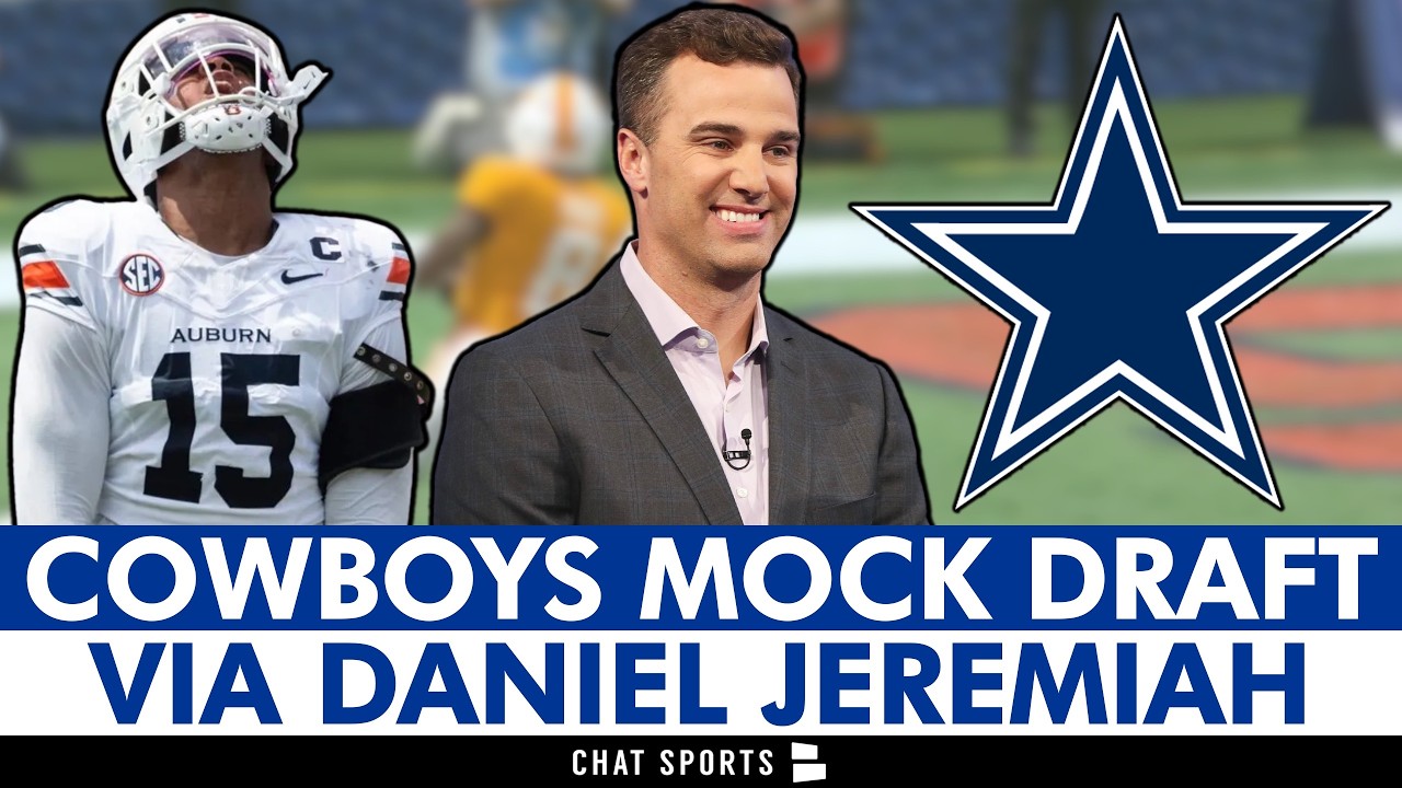 Cowboys Mock Draft REACTION To Daniel Jeremiah’s SURPRISING Round 1 Picks For Dallas