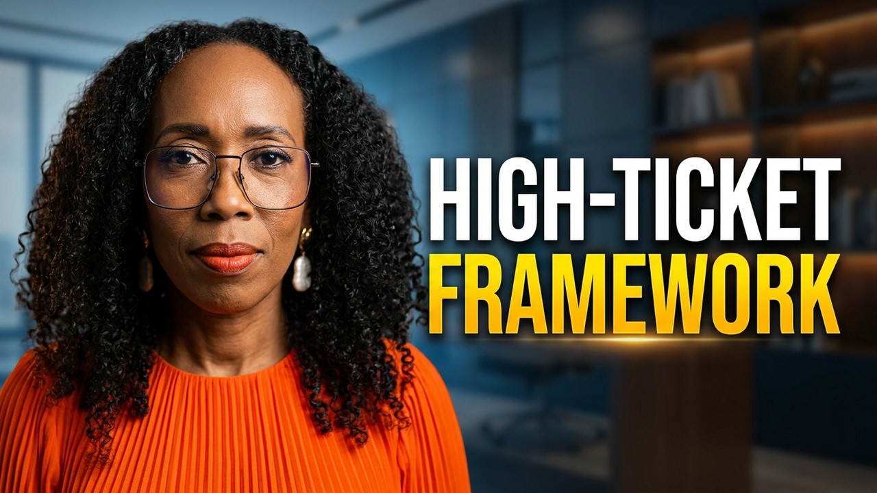 How to Turn Your Expertise Into a High-Ticket Framework That Sells Itself