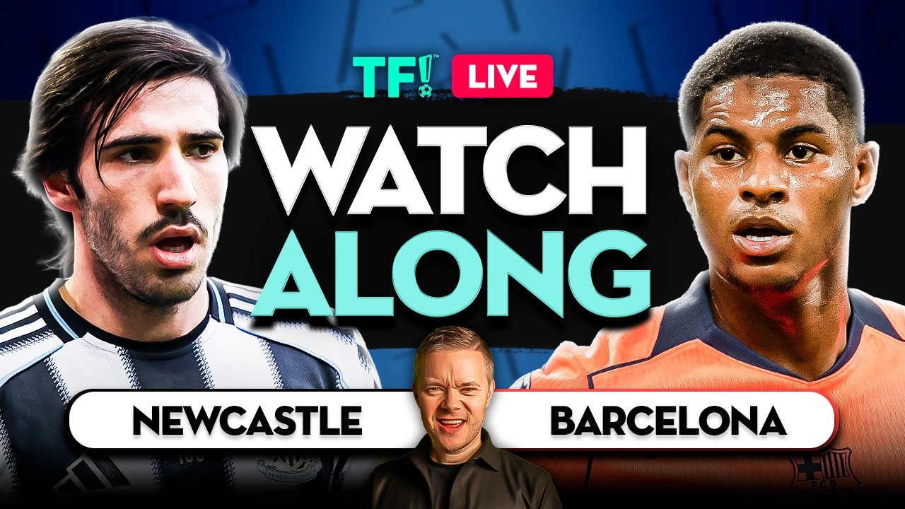 Newcastle vs Barcelona | Atletico vs Tottenham LIVE Watchalong