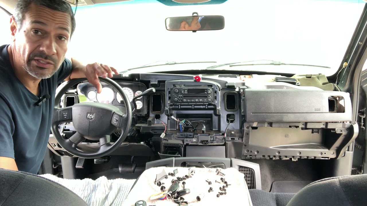 2004 RAM 2500 Quad Cab, Dash Cover Replacement