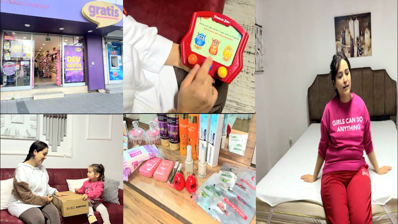 ديتكم معي نتقضاو هدايا🎁المسابقة  دورة في gratis هدية لبنتي من أبوها فلوق عشوائي