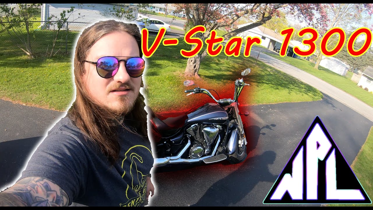 Yamaha VStar 1300 // Floorboard Extensions // 4K