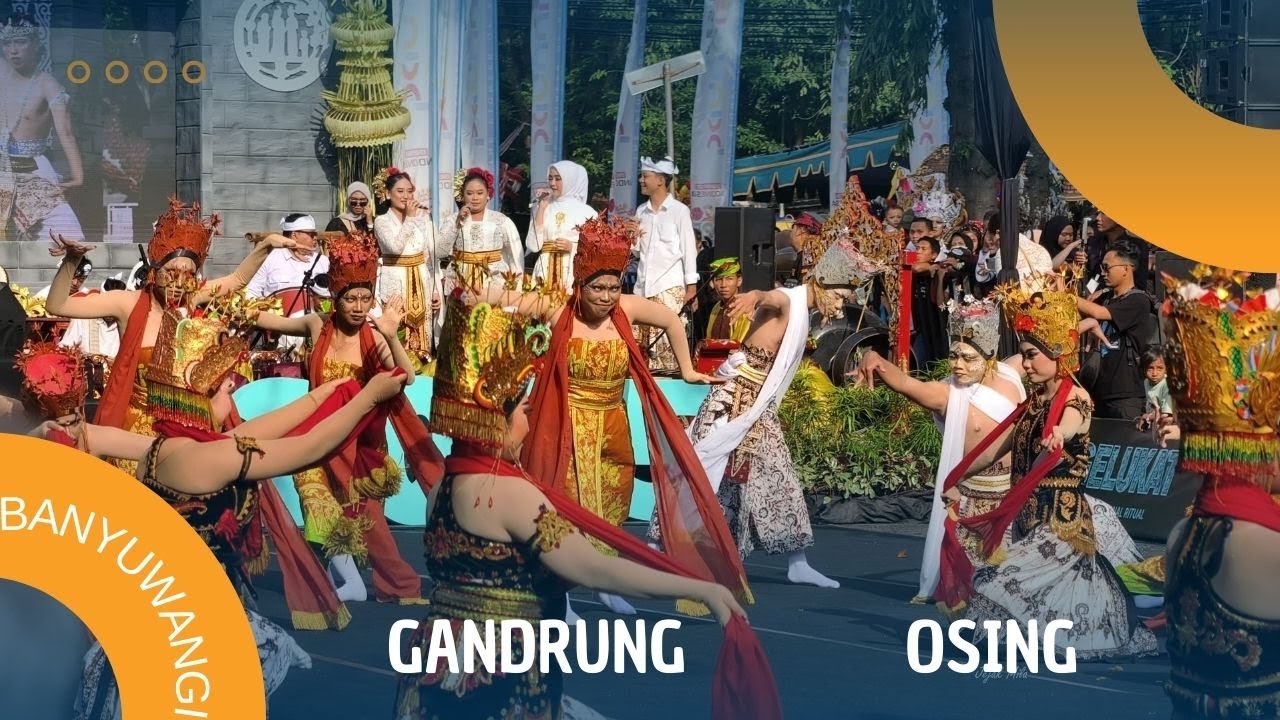 GANDRUNG BANYUWANGI || GANDRUNG OSING TARI PEMBUKA DI ACARA TAHUNAN BEC 2025 #banyuwangikeren