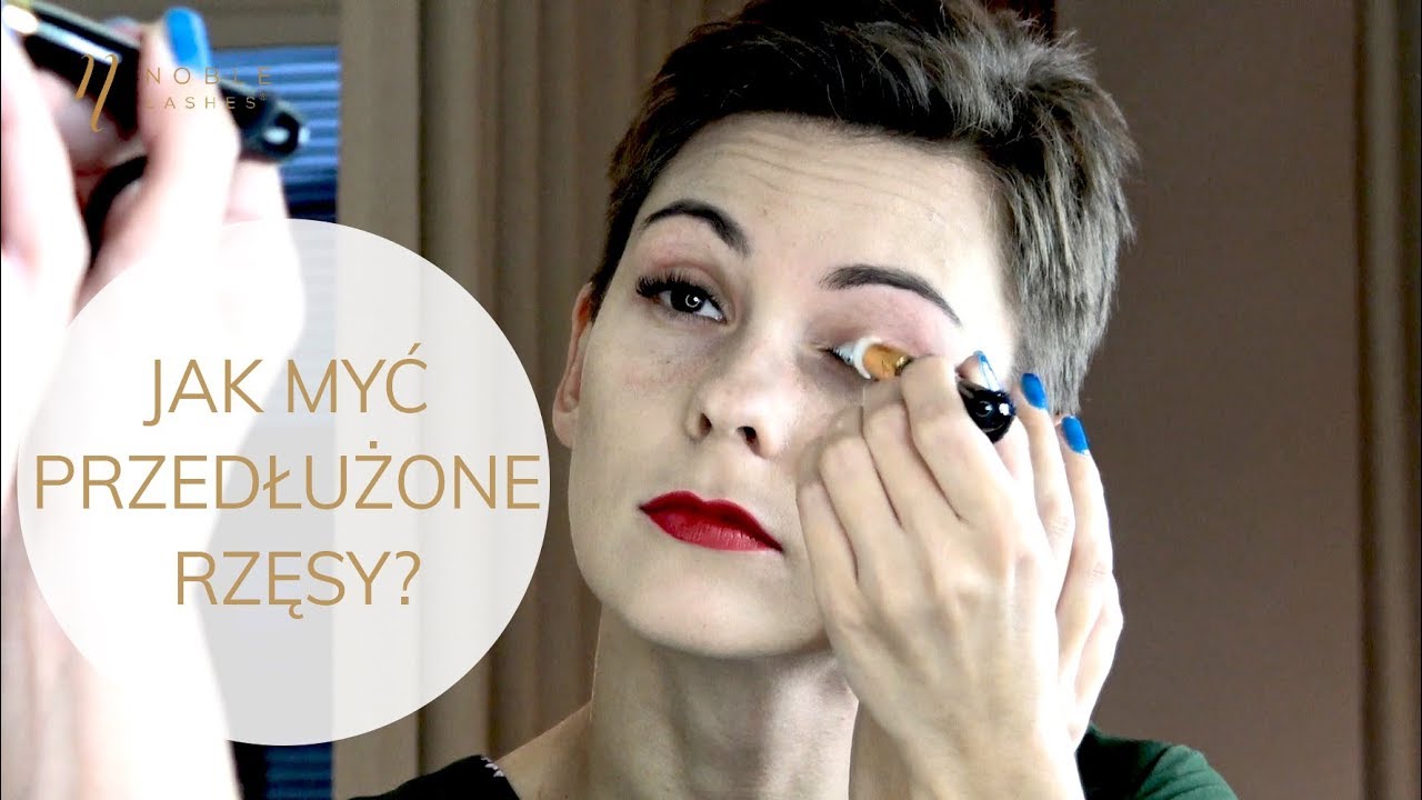 Jak myć przedłużone rzęsy? - Pytanie do Instruktora