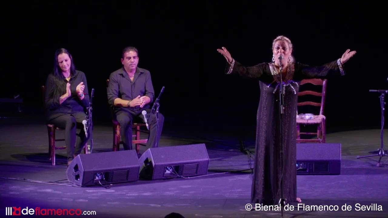 Remedios Reyes en La Bienal de Flamenco de Sevilla