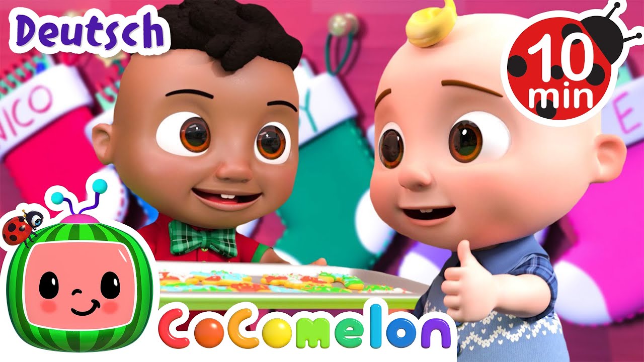 Das Winter-Weihnachts-Spiel ❄️ CoComelon Deutsch | Cartoons und Kinderlieder