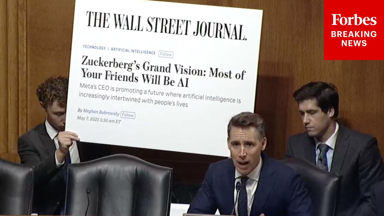 Parents Of Suicide Victim Testify At Senate Judiciary Committee Hearing About AI Chatbot Dangers