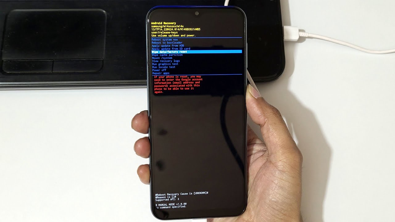 Как сделать полный сброс настроек Samsung Galaxy M14 5G — забытый пароль/сброс к заводским настро...