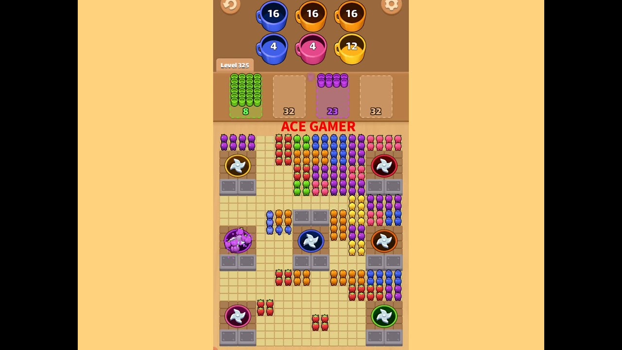 Fruit Hole Level 325 walkthrough solution 