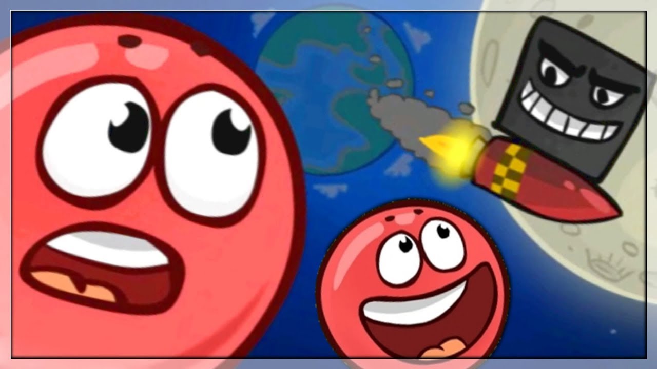 Gry na Androida: Red Ball 4 Gameplay/Walkthrough Battle for The Moon i Walka z Bossem! #4