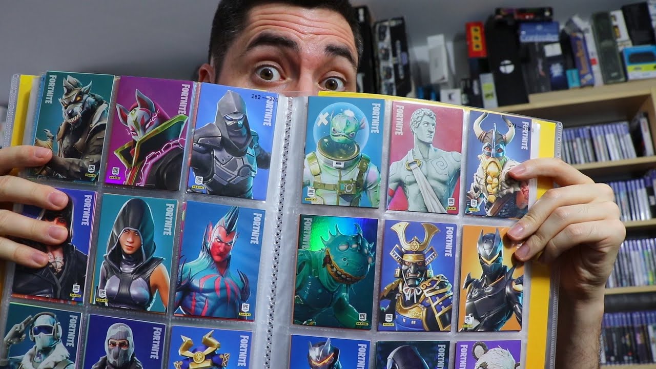 J'ai ENFIN la collection complète de cartes Fortnite