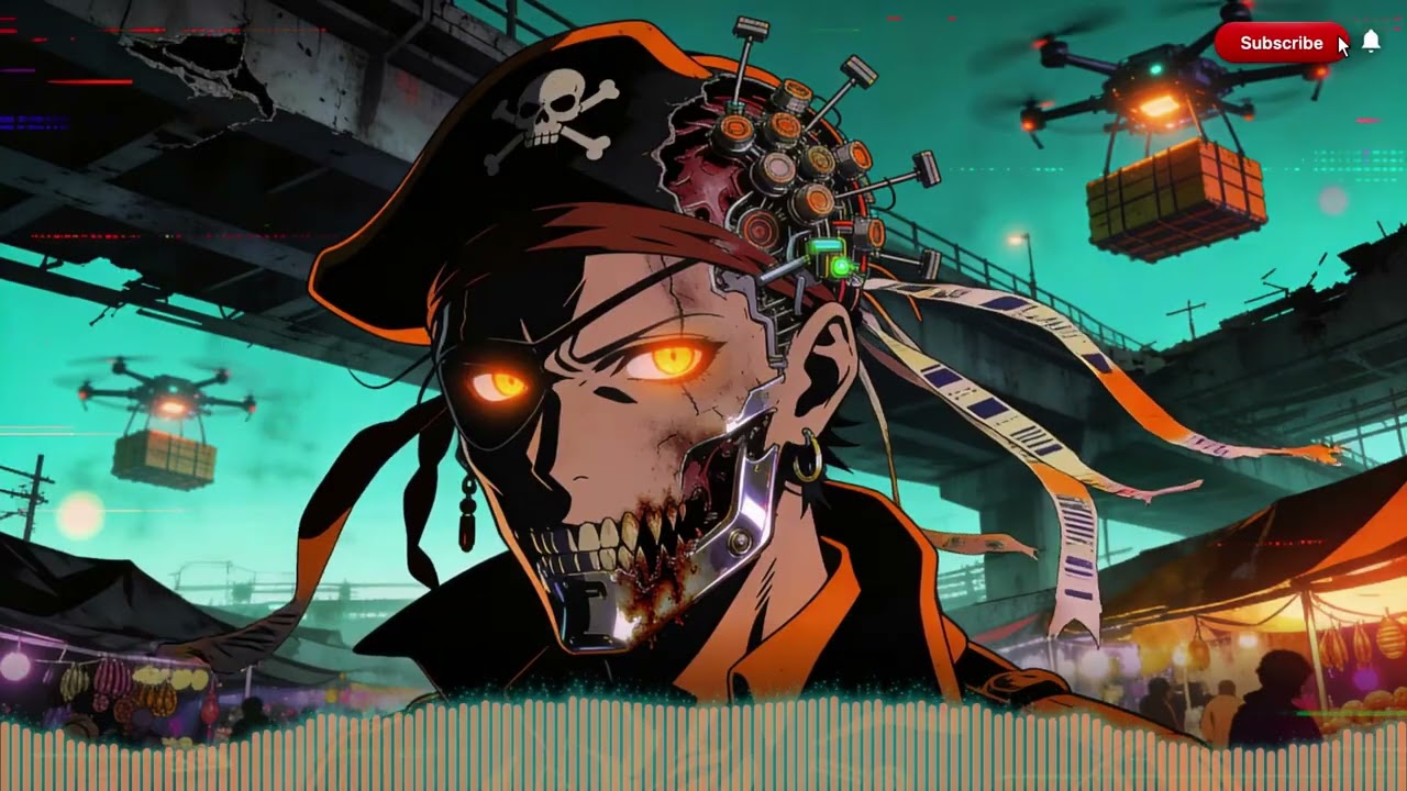Synthwave Cyberpunk Mix | Darksynth for Late-Night Hacking (2741 八月- ヴ)