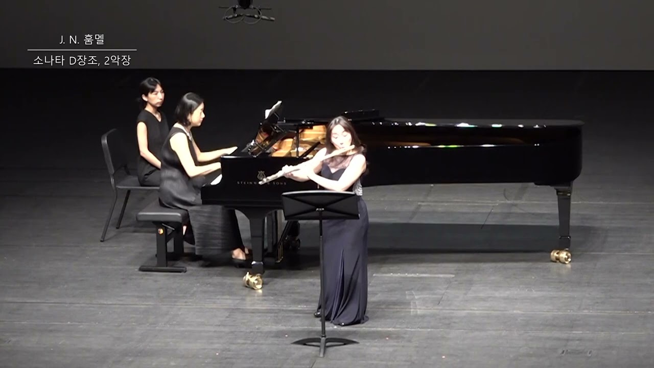 Sonata for Flute and Piano in D Major, Op  50   J.N. Hummel 1778 1837