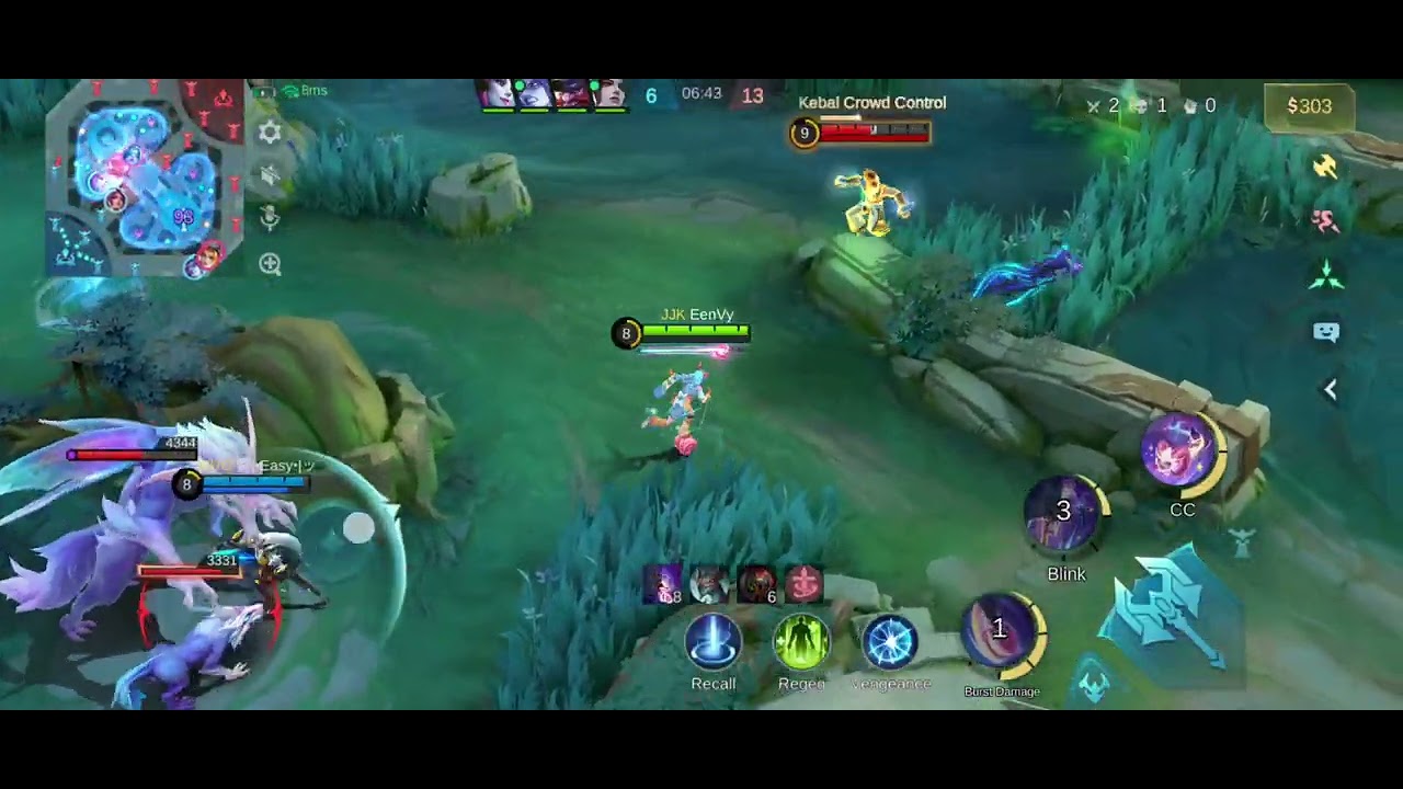 BEGINI NASIB MAIN SOLO.....HAMPIR KALAH SAMA POPOL JUNGLER 🤣🤣🤣 - MOBILE LEGENDS