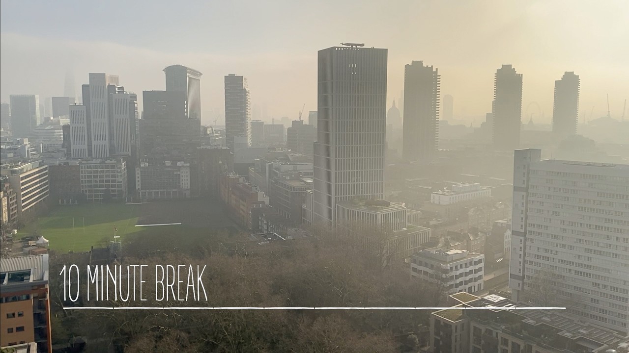 London skyline - Barbican Center