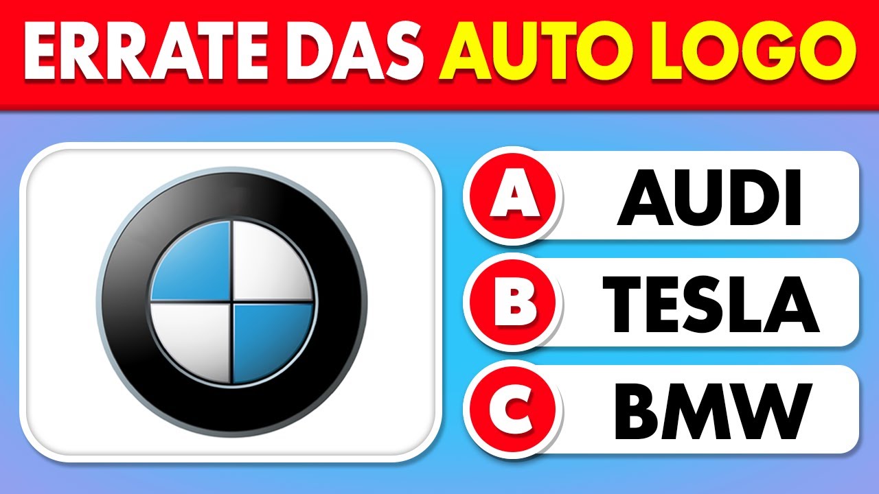 Errate das Auto-Logo Quiz 🚘✅ 60 berühmte Auto-Logos