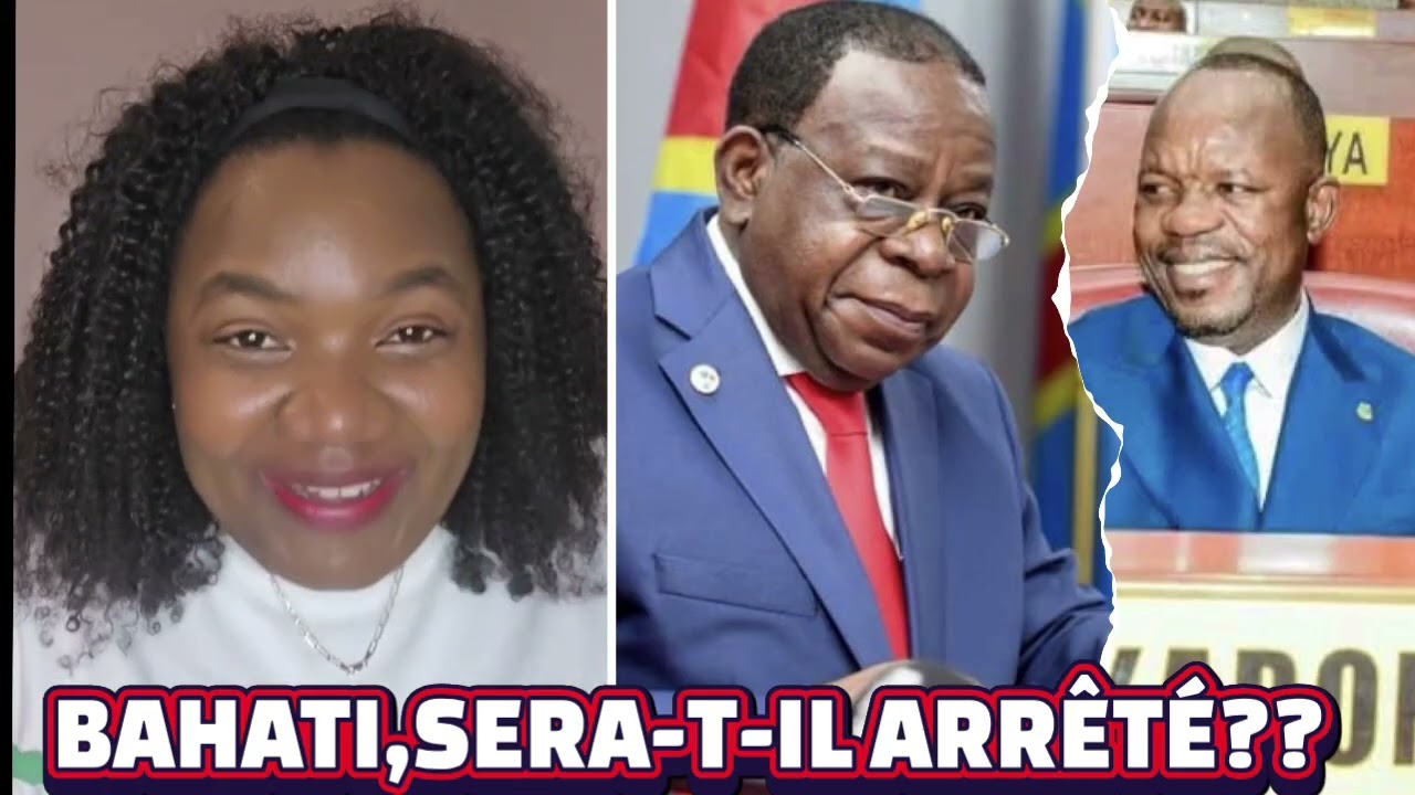 URGENT🔴L'ARRESTATION DE BAHATI LUKWEBO APRÈS L'INTOLÉRANCE DE FATSHI AU SÉNAT 