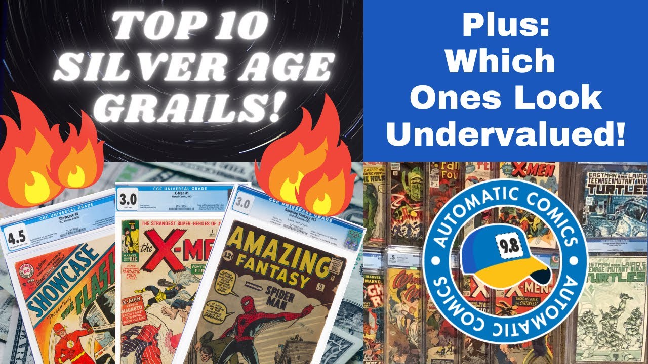 Top 10 Silver Age Comics 🔥 | Which Ones Are Undervalued? 😱