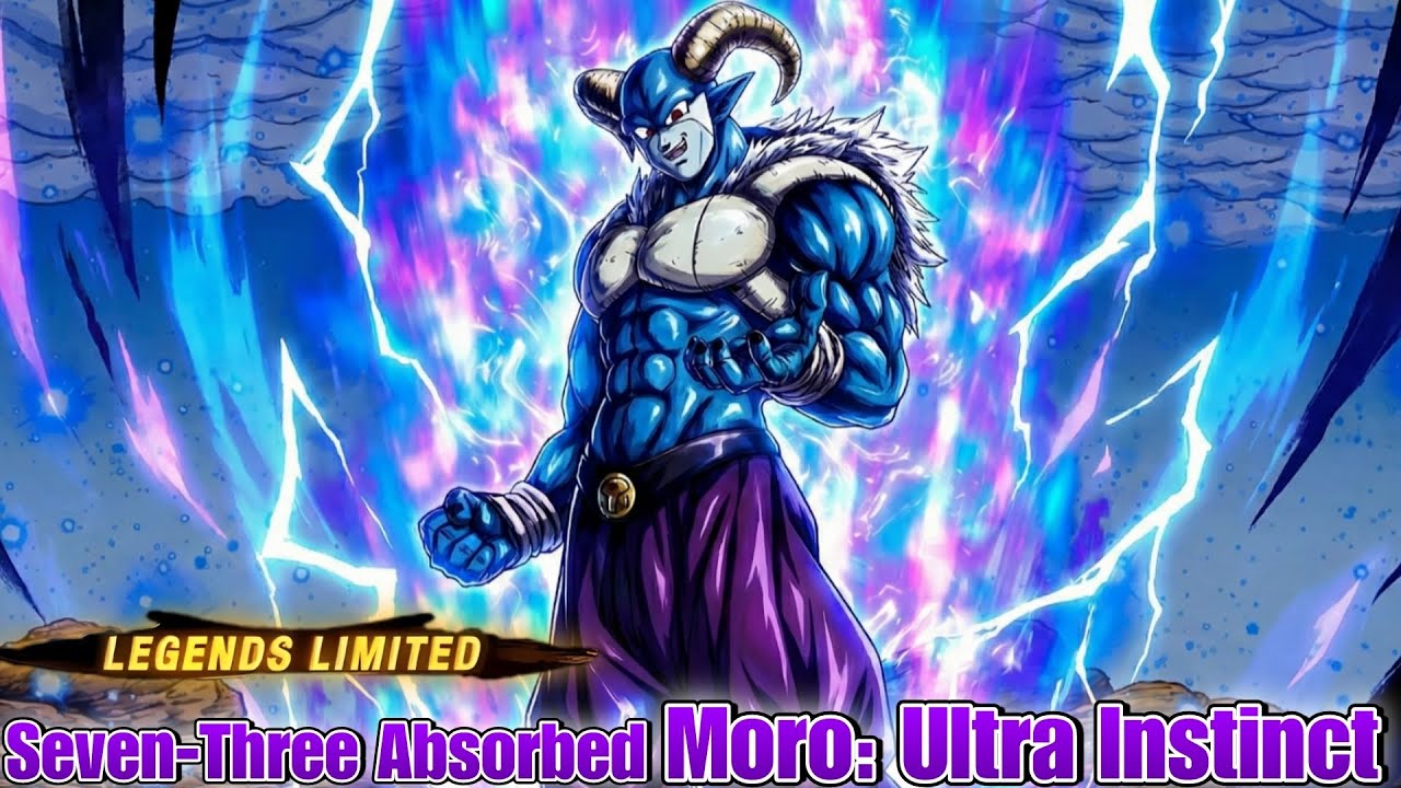 Seven-Three Absorbed Moro: Ultra Instinct (LL) , OG73-i (SP) | DRAGON BALL LEGENDS Concept 