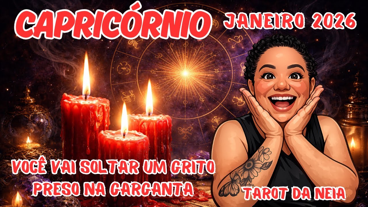♑CAPRICÓRNIO JANEIRO 2026 — MEU DEUS! UM ALERTA PRA NÃO CAIR NUMA ARMADILHA!