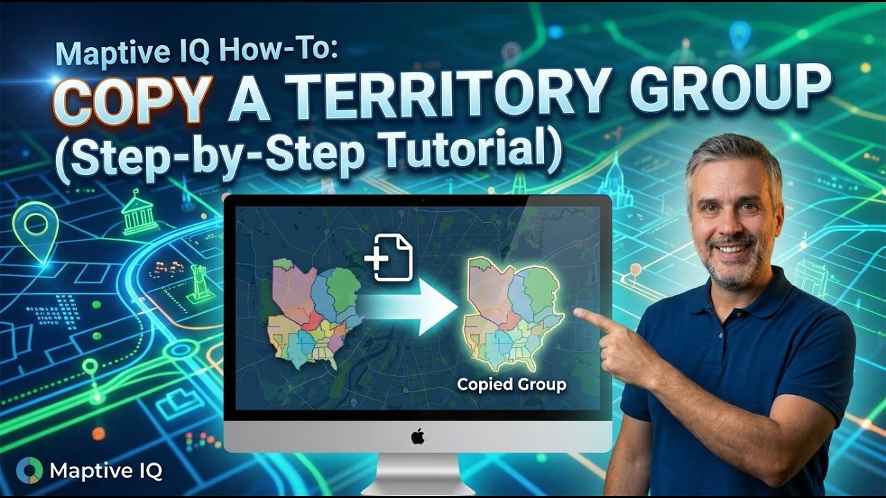How to Copy a Territory Group in Maptive (Step-by-Step Tutorial)