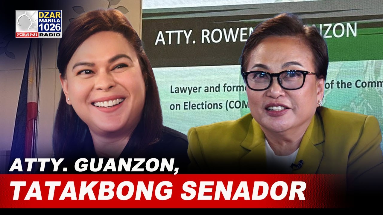 Atty. Guanzon, TATAKBONG senador sa 2028