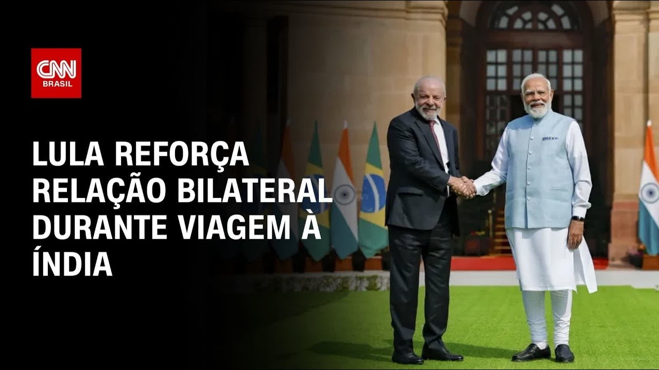 Lula reforça parceria estratégica com a Índia e foca em terras raras | BOLETIM CNN
