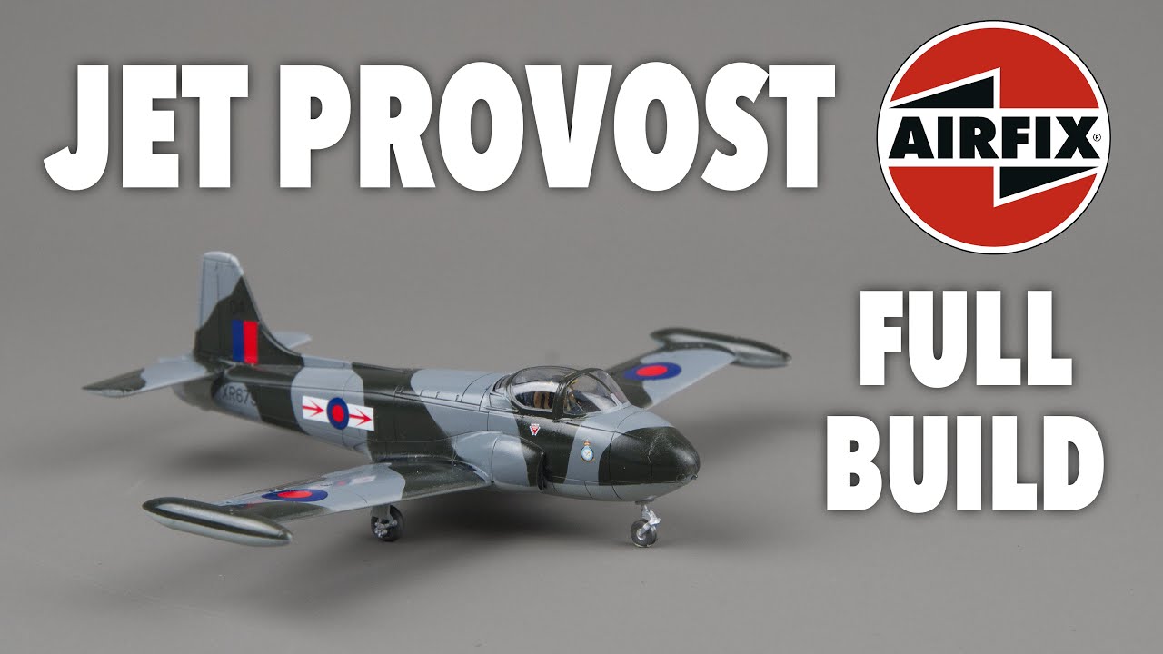 AIRFIX JET PROVOST 1/72 &mdash; как его построить!