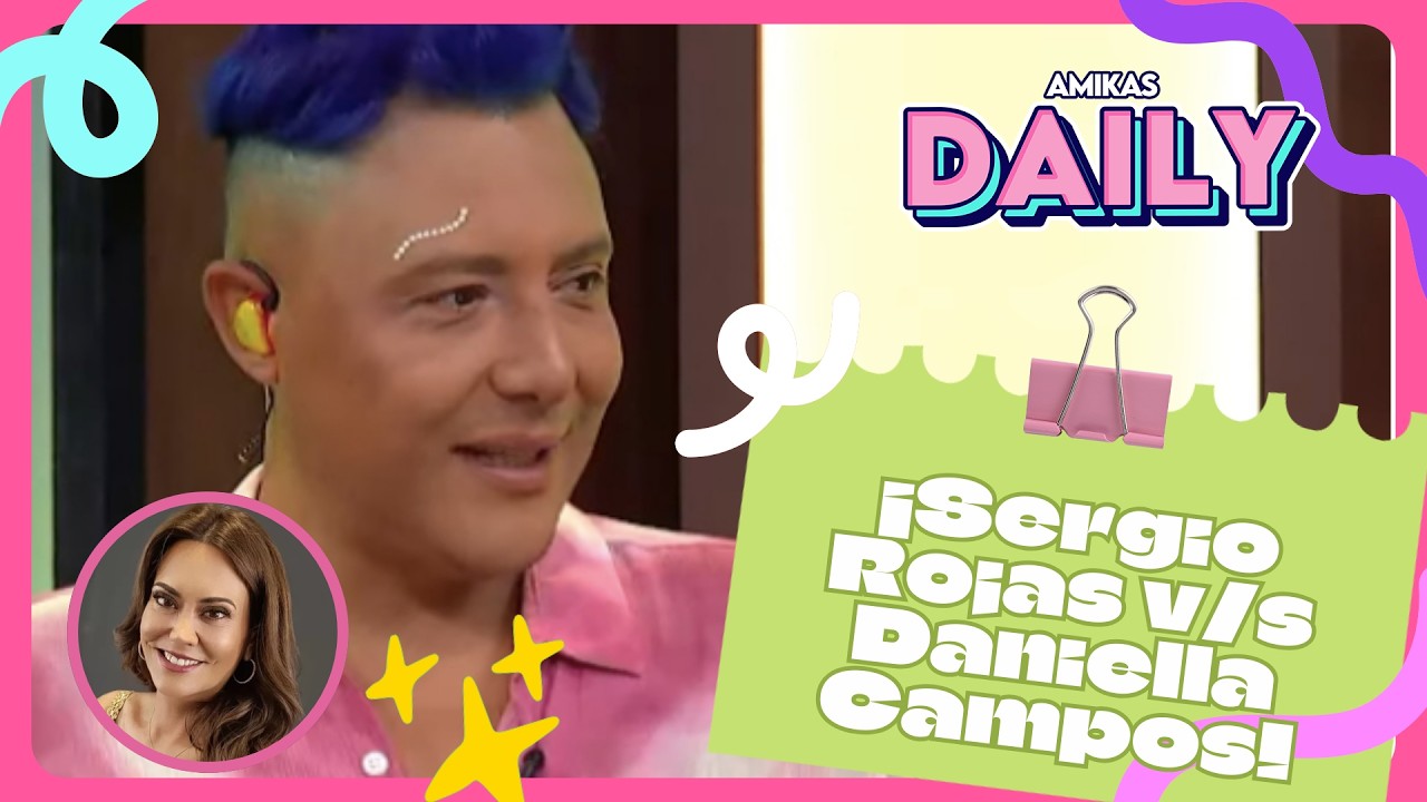 ¡La pelea entre SERGIO ROJAS y DANIELA CAMPOS! ¿Qué pasó el LUNES en QTLD? | Pasó en Amikas