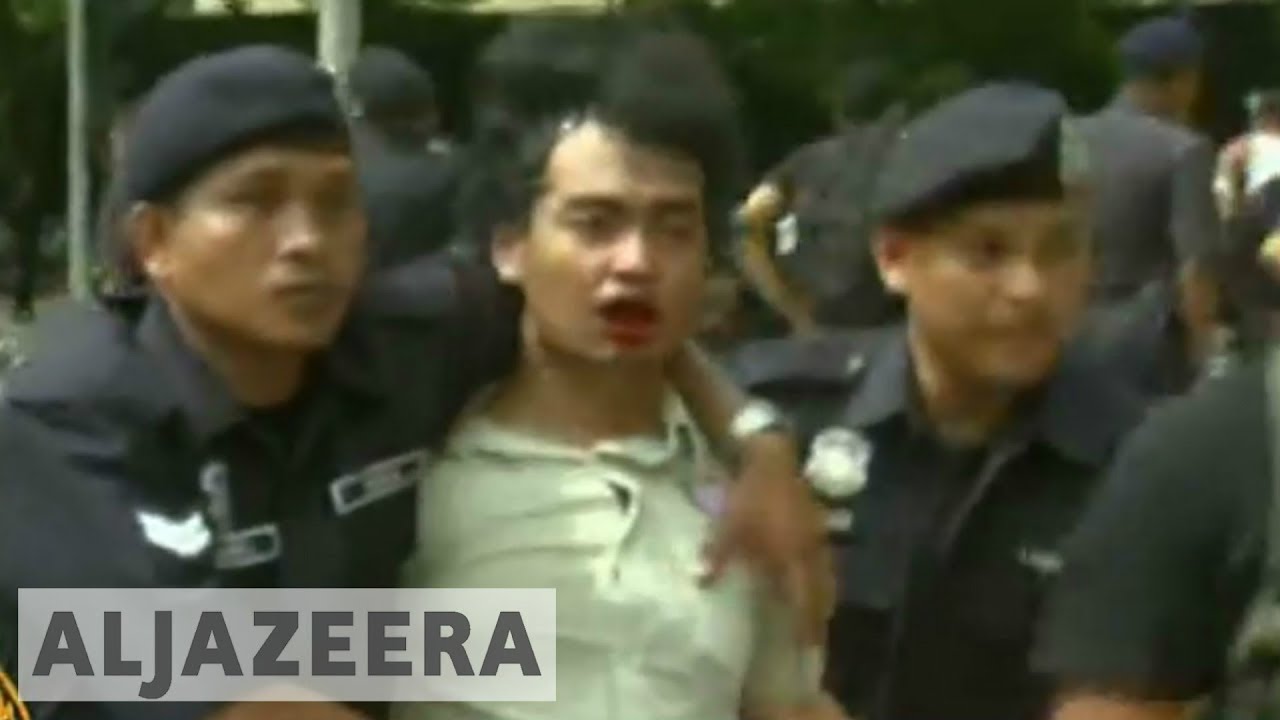 Al Jazeera crew's camera 'busted by Malaysian police' at rally