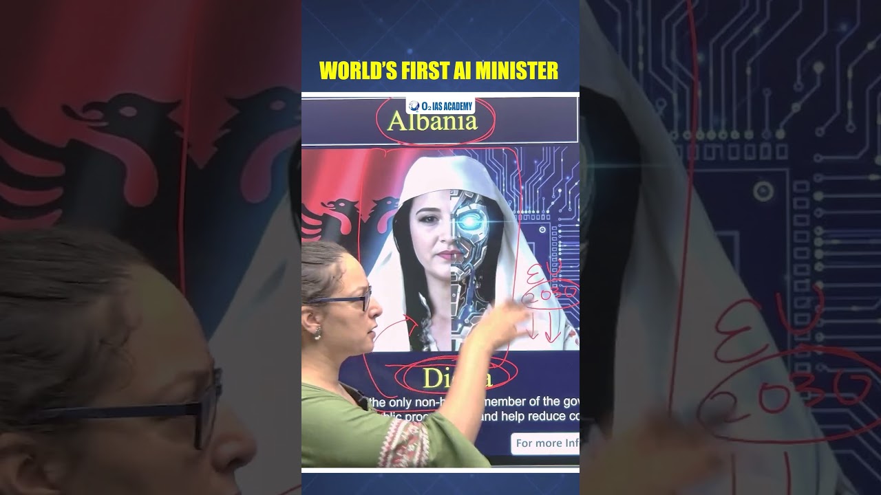 World's First AI Minister #upsc