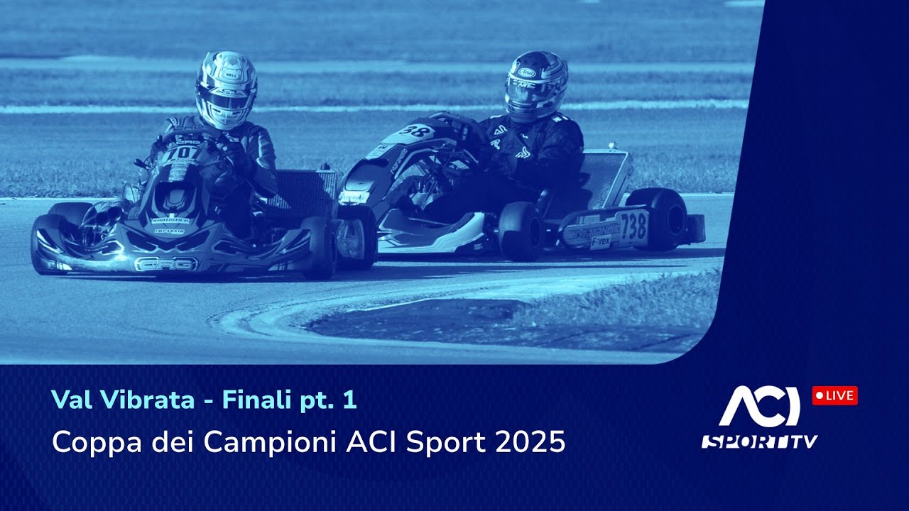 🔴 LIVE! | Coppa dei Campioni ACI Sport 2025 - Val Vibrata, Finali pt. 1