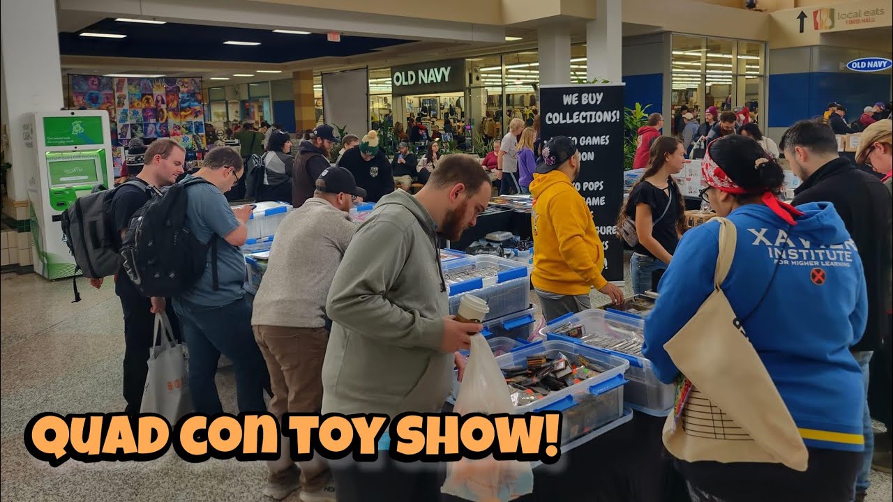 Quad Con Toy Show Des Moines Iowa! What Awaits?