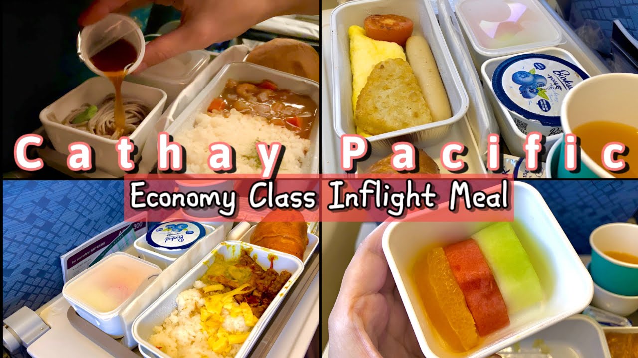 Best in-flight Meal Cathay Pacific Jakarta 🇮🇩 - Hong Kong 🇭🇰 - Osaka 🇯🇵