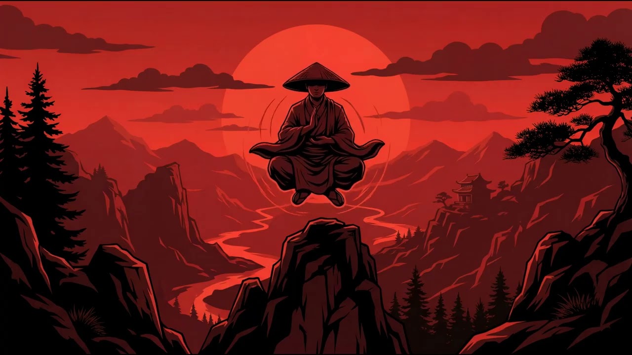 🔥 AKATSUKI | 暁 (Crimson Dawn) | Dark Japanese Ambient | For Focus & Meditation