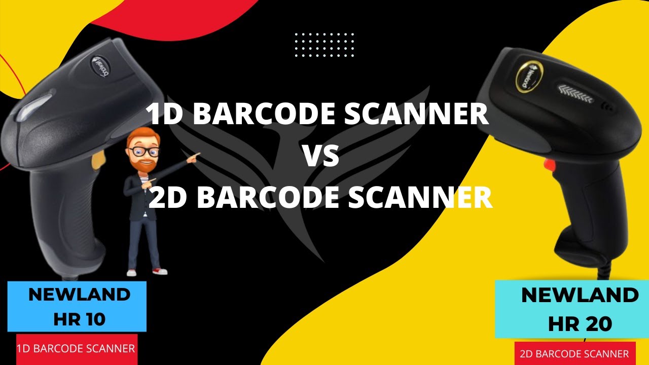 Comparison Between 1D vs 2D Barcode Scanner | Newland HR10 & HR20 | Full tutorial video @prezotech