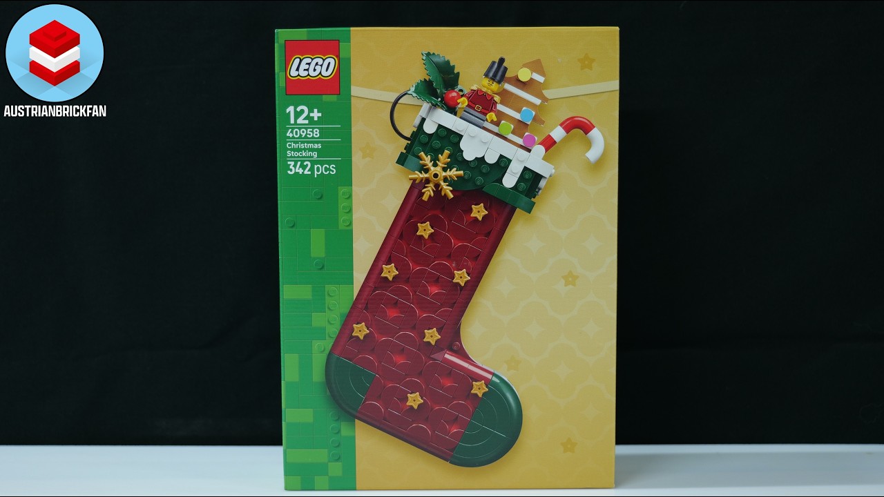 LEGO 40958 Szybka budowa świątecznej skarpety