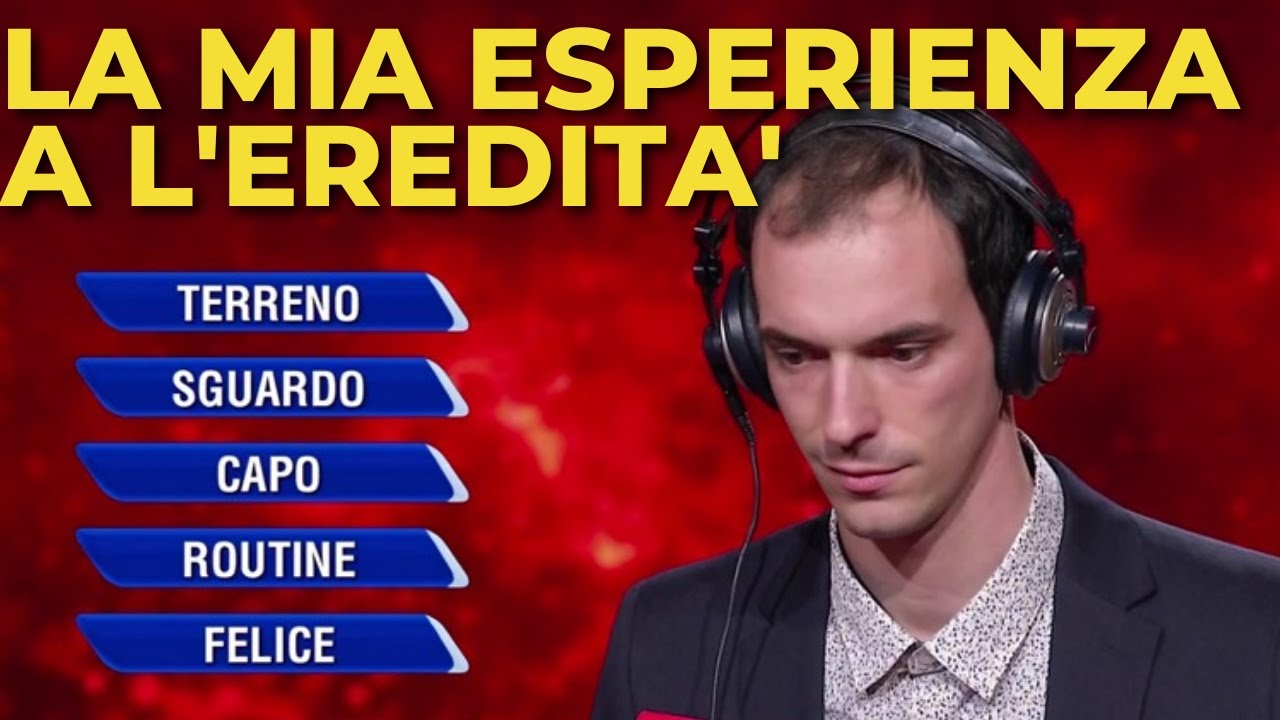 La mia esperienza a L'Eredità