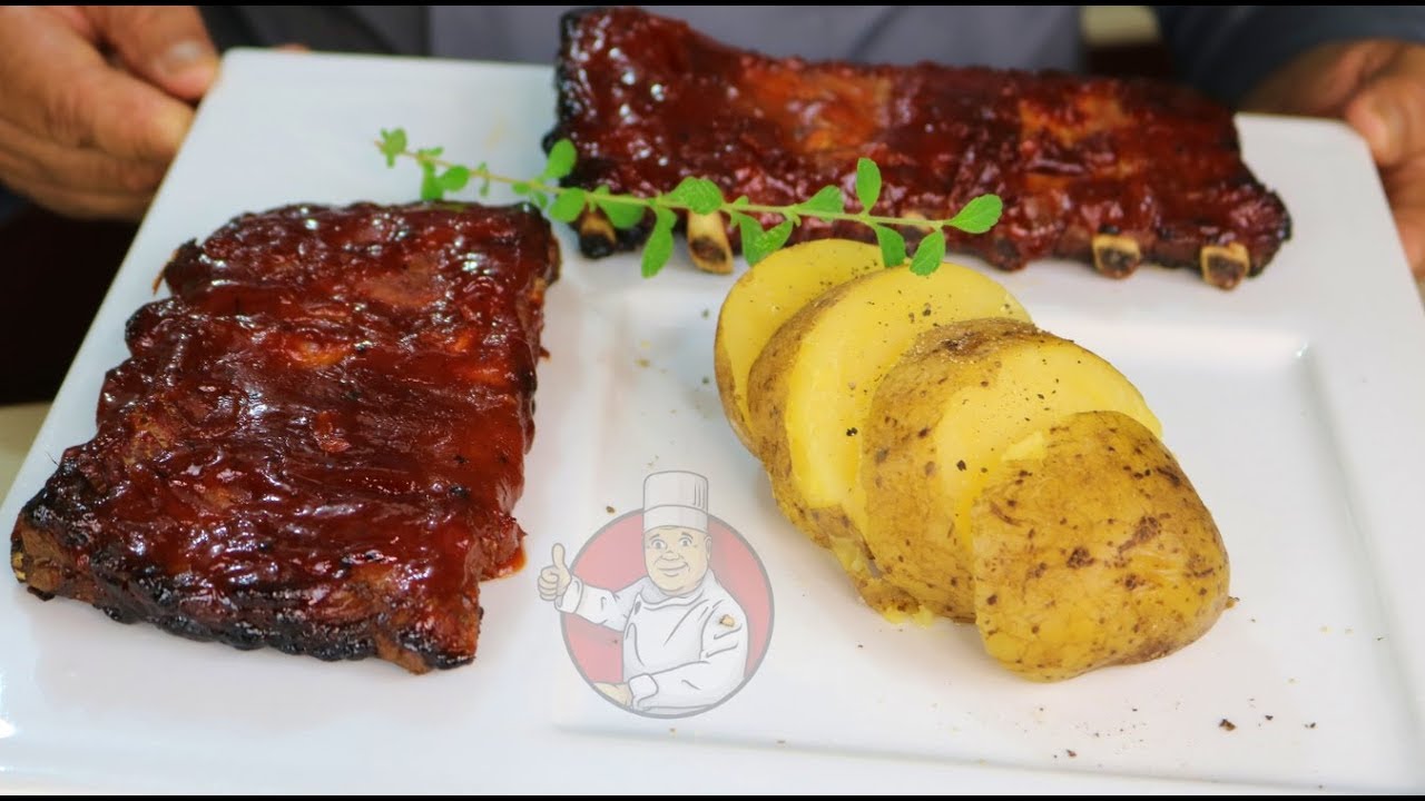 COSTILLAS DE CERDO A LA BBQ | F&Aacute;CIL Y R&Aacute;PIDO | CHEF VILLAMAN