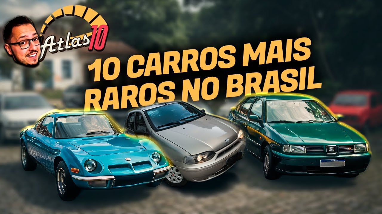 Revelando os 10 carros mais raros do Brasil