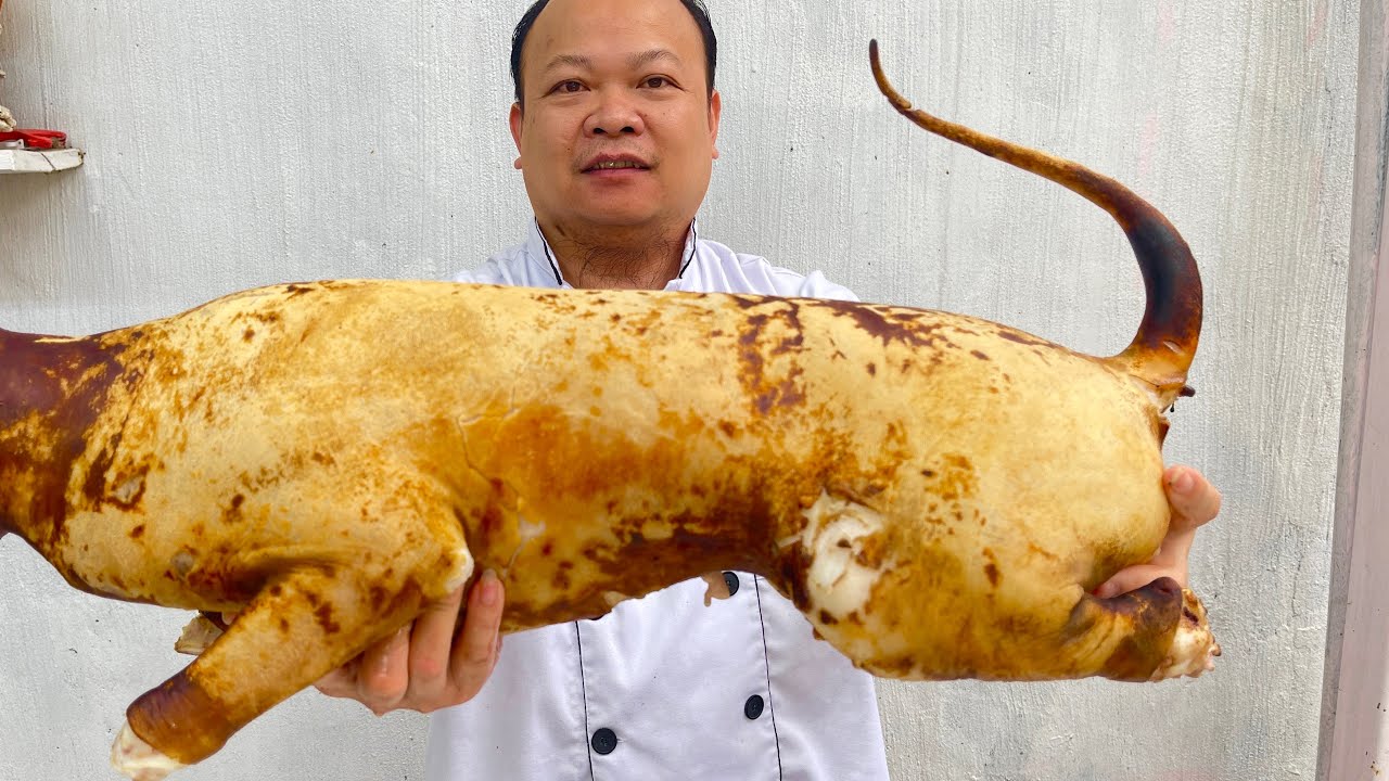 Cách làm thịt cầy hấp cả con ngon nhất // Sơn Hào