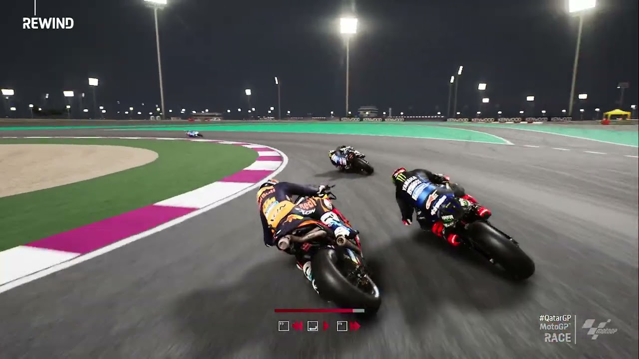 motogp 21 (Qatar) gameplay (pc )