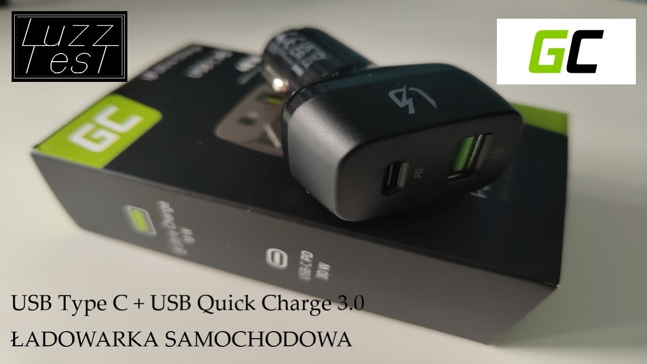 Green Cell Ładowarka samochodowa 48W 12V/24V