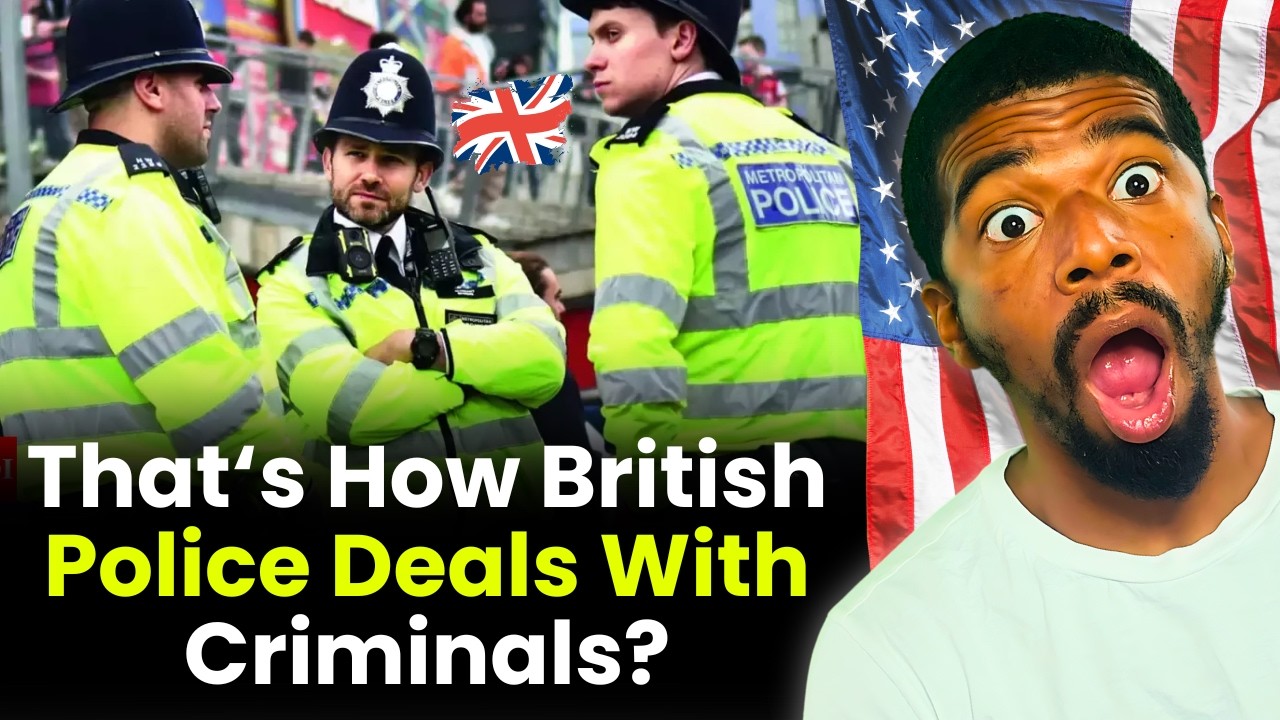 How British Police Deal With Non-Violent Criminals | American Reacts