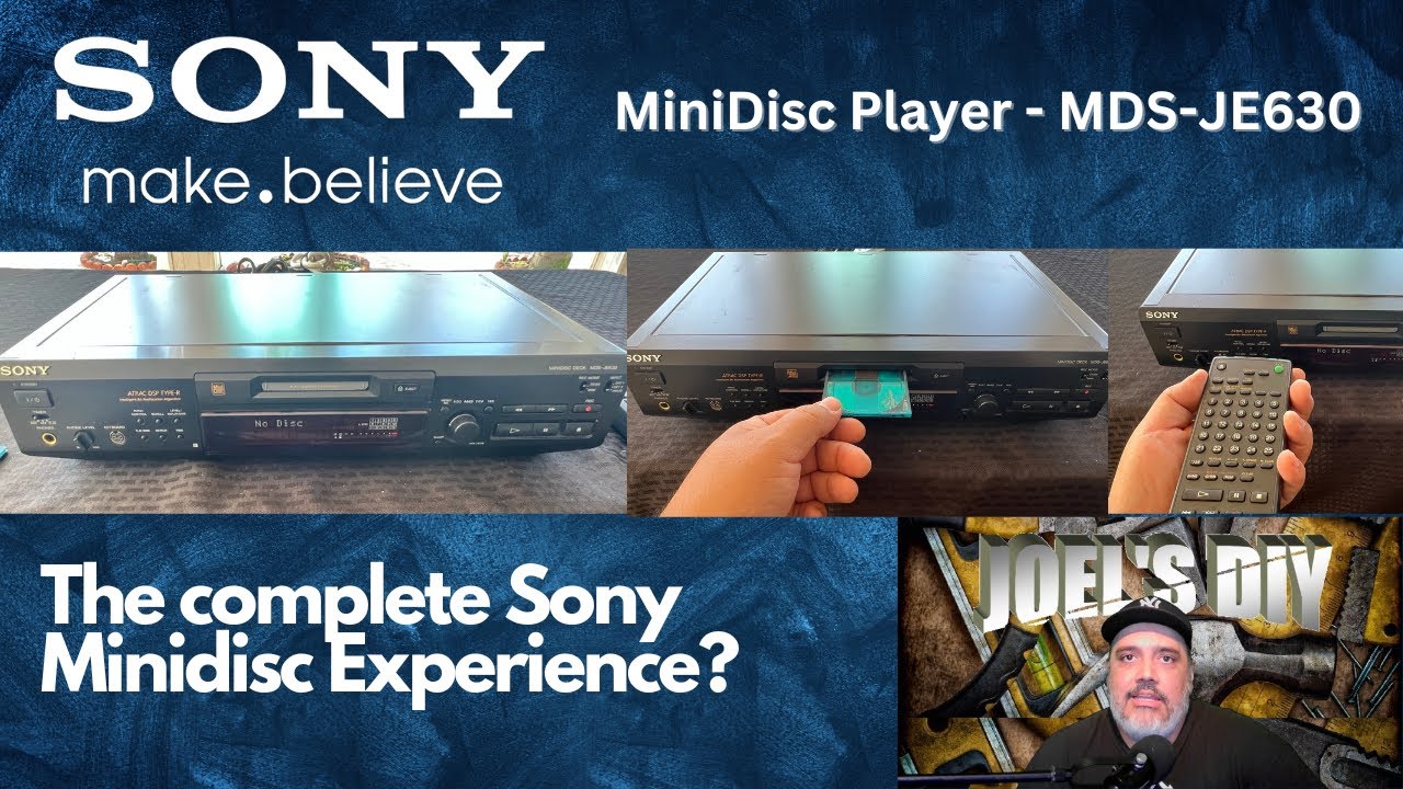Sony MiniDisc Player - MDS-JE630 - Review