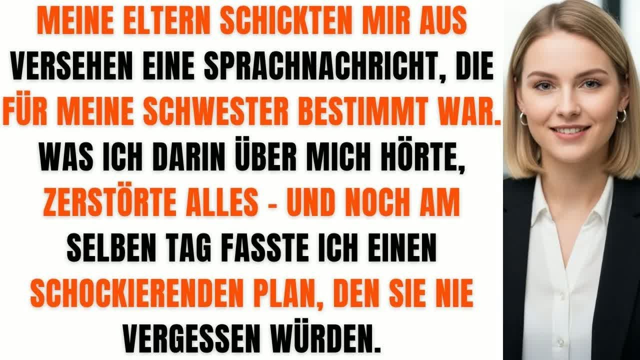Meine Eltern schickten mir versehentlich eine Sprachnachricht – was ich hörte, zerstörte alles